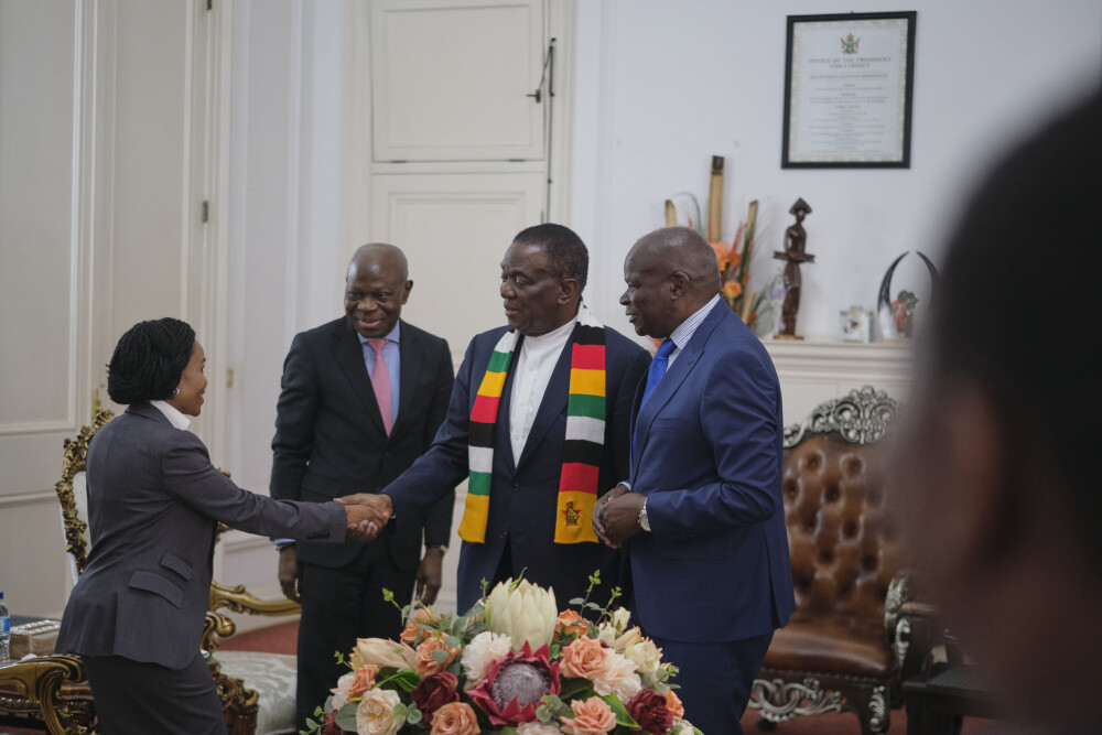 ILO DG Houngbo in Zimbabwe